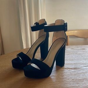 Black Platform Heels